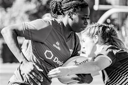 RSEQ 2025 - Rugby F - Semi Final - Concordia U. vs Ottawa U. - B&W