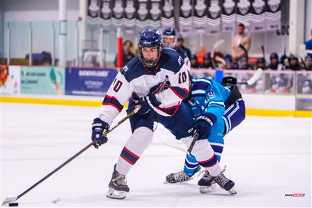 RSEQ 2025 - Hockey M D2 - Piranhas ETS vs Torrents Université du Québec en Outaouais - Match