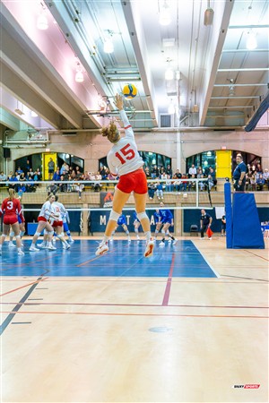 RSEQ 2025 - Volleyball F - 1/2 finale 1 - U de Montréal (1) vs (3) McGill