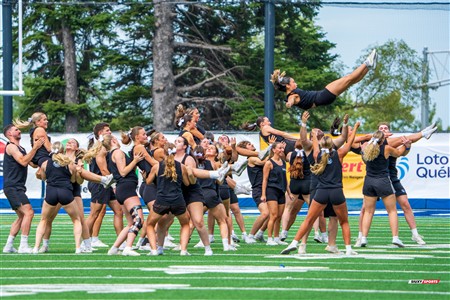 RSEQ 2025 - Football Universitaire - Carabins vs Stingers - Ambiance & Cheerleading
