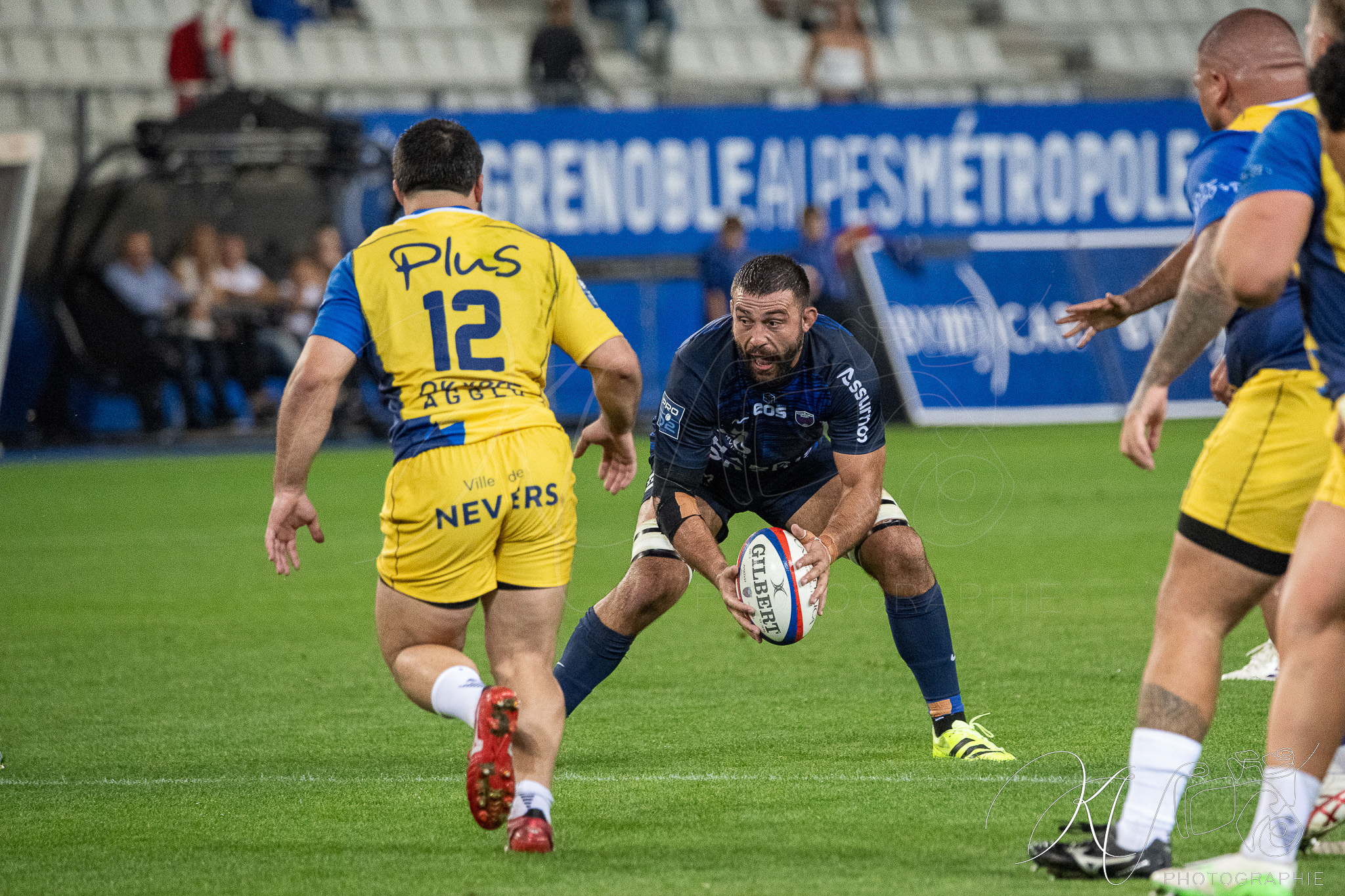  FC Grenoble Rugby - USON Nevers - Rugby - FFR 2025 - Pro D2 - Grenoble Rugby vs USON Nevers (#FFR25PD2GRUN9) Photo by: Karine Valentin | Siuxy Sports 2025-09-18
