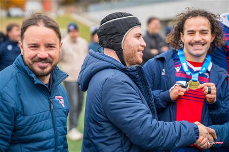 RSEQ 2025 - Rugby M - Finale - ETS vs Université de Montréal - Remise de médailles
