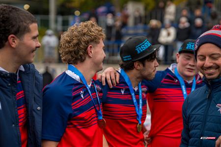 RSEQ 2025 - Rugby M - Finale - ETS vs Université de Montréal - Remise de médailles