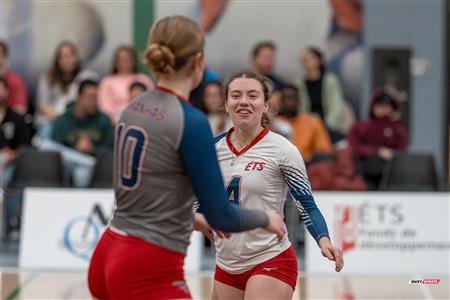RSEQ 2025 - Volleyball F - ETS vs U. de Montréal
