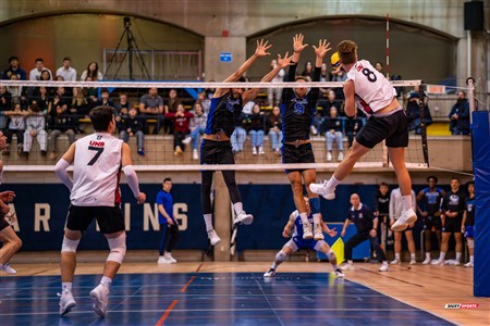 RSEQ 2025 - Volleyball M - Université de Montréal (3) vs (0) UNB