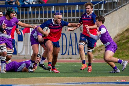 RSEQ 2025 - Rugby M - Piranhas ETS vs Bishop's Gaiters - Reel 1