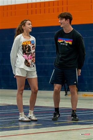 Représentation théâtrale d'avant match - Volleyball