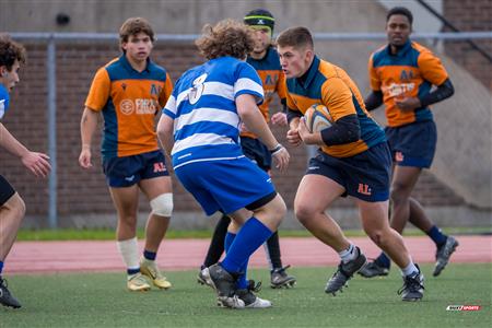 RSEQ 2025 - Demi-finale Rugby M - Cegep André-Laurendeau vs College Dawson