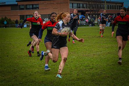 RQ 2025 - LPR2 F - Club de Rugby de Québec (0) vs (39) Saint-Georges Lumberjacks