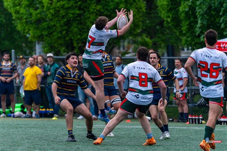 RQ 2025 - Super Ligue M - Rugby Club de Montréal (15) vs (31) Town Mount Royal - 2nd half - Reel Juan