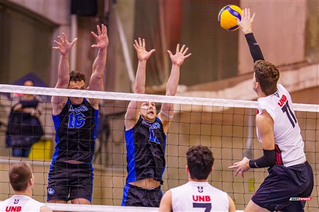 RSEQ 2025 - Volleyball M - Université de Montréal (3) vs (0) UNB