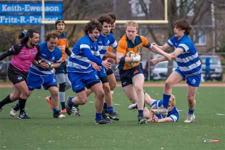 RSEQ 2025 - Demi-finale Rugby M - Cegep André-Laurendeau vs College Dawson