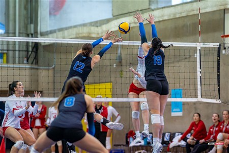 RSEQ 2025 - Volleyball F - 1/2 finale 3 - U de Montréal (3) vs (0) McGill