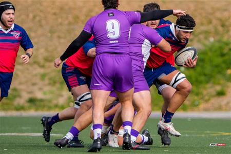 RSEQ 2025 - Rugby M - Piranhas ETS vs Bishop's Gaiters - Reel 1