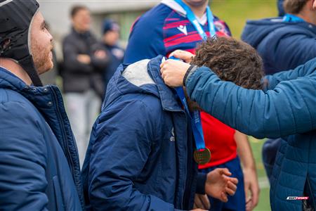 RSEQ 2025 - Rugby M - Finale - ETS vs Université de Montréal - Remise de médailles