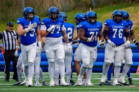 RSEQ 2025 - Football Universitaire - Carabins de Montréal (41) vs (14) Stingers de Concordia - Match