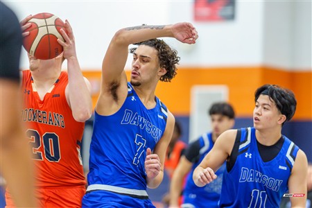 RSEQ 2025 - Basketball M D2 - André Laurendeau (66) vs (75) Dawson College