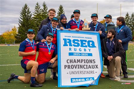 RSEQ 2025 - Rugby M - Finale - ETS vs Université de Montréal - Après Match