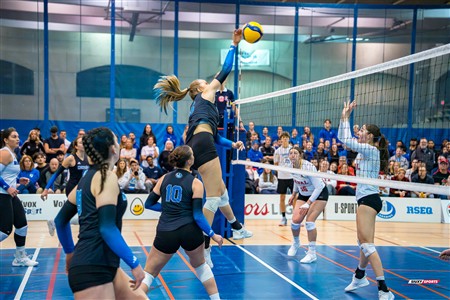RSEQ 2025 - Volleyball F Finale 1 - Université de Montréal (3) vs (1) Université Laval