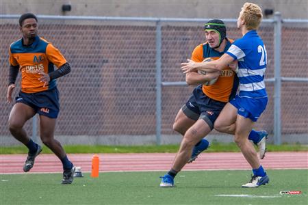 RSEQ 2025 - Demi-finale Rugby M - Cegep André-Laurendeau vs College Dawson