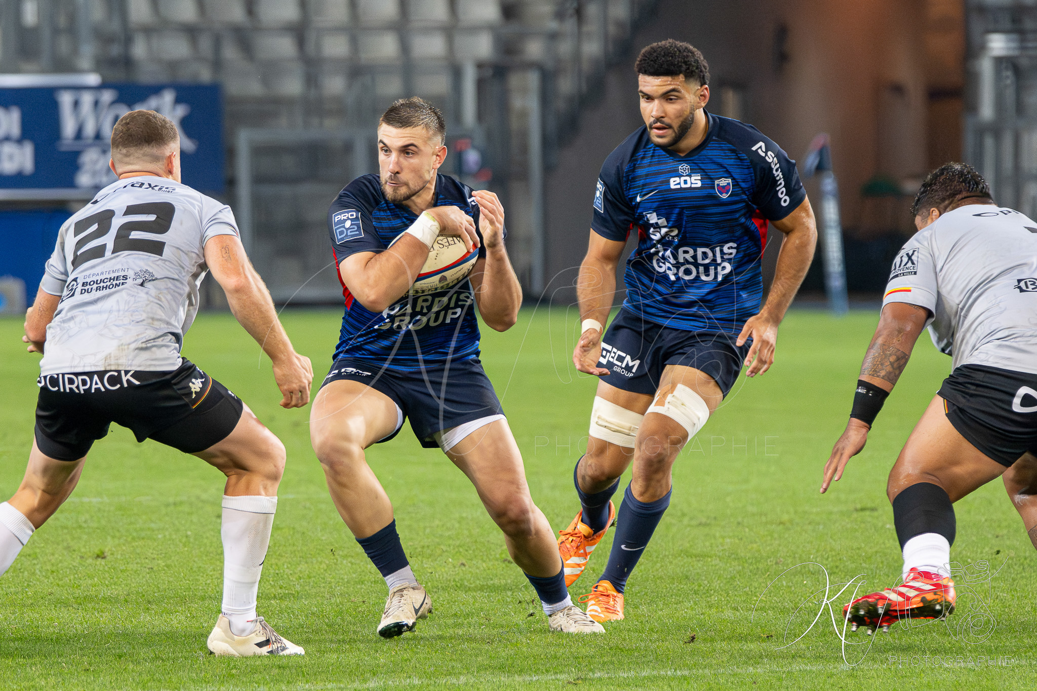  FC Grenoble Rugby - Provence - Rugby - FFR 2025 - PRO D2 - FC Grenoble vs Provence (#FFR25PD2GP10) Photo by: Karine Valentin | Siuxy Sports 2025-10-03