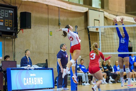 RSEQ 2025 - Volleyball F - 1/2 finale 1 - U de Montréal (1) vs (3) McGill