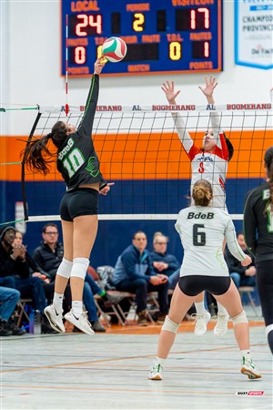 RSEQ 2025 - Volleyball F D1 - André Laurendeau (3) vs (1) Bois-de-Boulogne - Reel BB