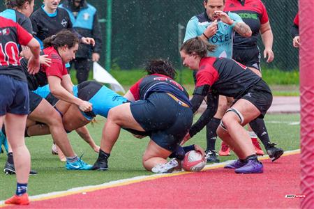 RQ 2025 - LPR2 F - Montreal Wanderers (38) vs (14) Club de Rugby de Québec