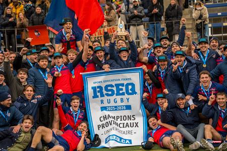 RSEQ 2025 - Rugby M - Finale - ETS vs Université de Montréal - Après Match