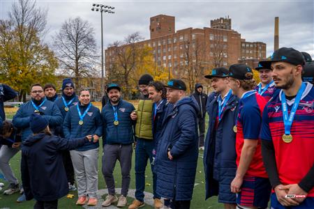 RSEQ 2025 - Rugby M - Finale - ETS vs Université de Montréal - Remise de médailles