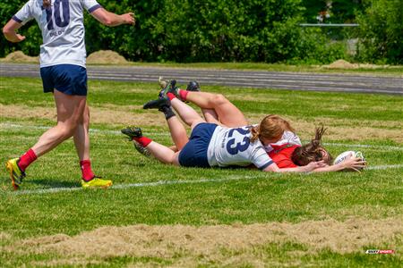 RQ 2025 - Super Ligue Fém - SABRFC (14) vs (43) Club de Rugby de Québec