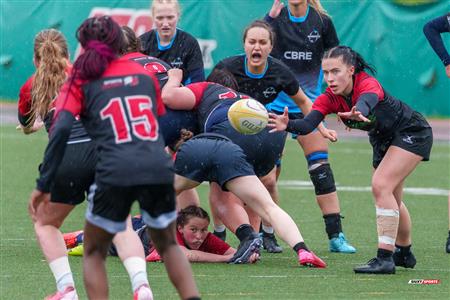 RQ 2025 - LPR2 F - Montreal Wanderers (38) vs (14) Club de Rugby de Québec
