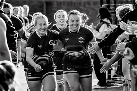 RSEQ 2025 - Rugby F Final Bronze - Concordia vs U. de Montréal - Before & After Match - B&W