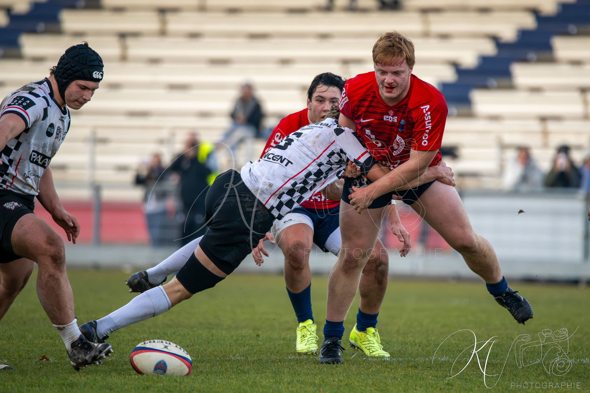 FC Grenoble Rugby - Valence Romans DR - Rugby - FFR 2025 - Alamercery Crabos - FC Grenoble vs Valence Romands DR (#FFR25AVGVR12) Photo by: Karine Valentin | Siuxy Sports 2025-12-13