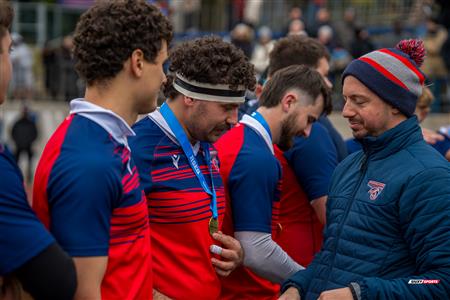 RSEQ 2025 - Rugby M - Finale - ETS vs Université de Montréal - Remise de médailles