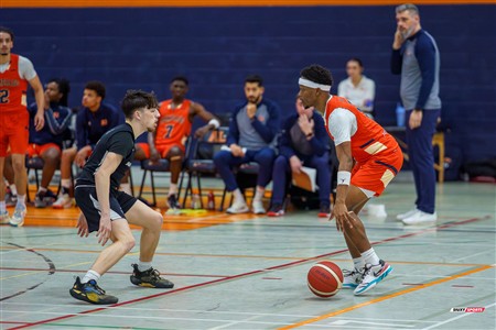 RSEQ 2025 - Basketball M D2 - André Laurendeau (75) vs (79) Collège Ahuntsic