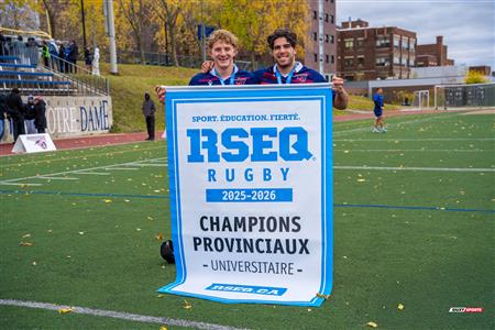 RSEQ 2025 - Rugby M - Finale - ETS vs Université de Montréal - Après Match