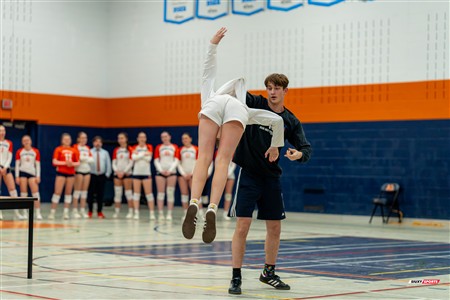 Représentation théâtrale d'avant match - Volleyball