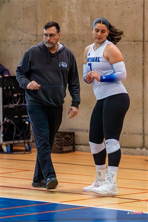 RSEQ 2025 - Volleyball F - 1/2 finale 3 - U de Montréal (3) vs (0) McGill