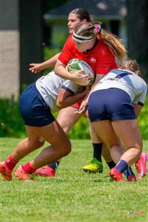 RQ 2025 - Super Ligue Fém - SABRFC (14) vs (43) Club de Rugby de Québec