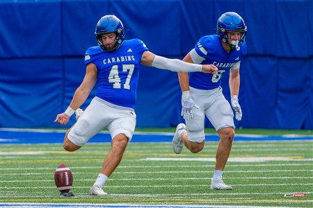 RSEQ 2025 - Football Universitaire - Carabins de Montréal (41) vs (14) Stingers de Concordia - Match