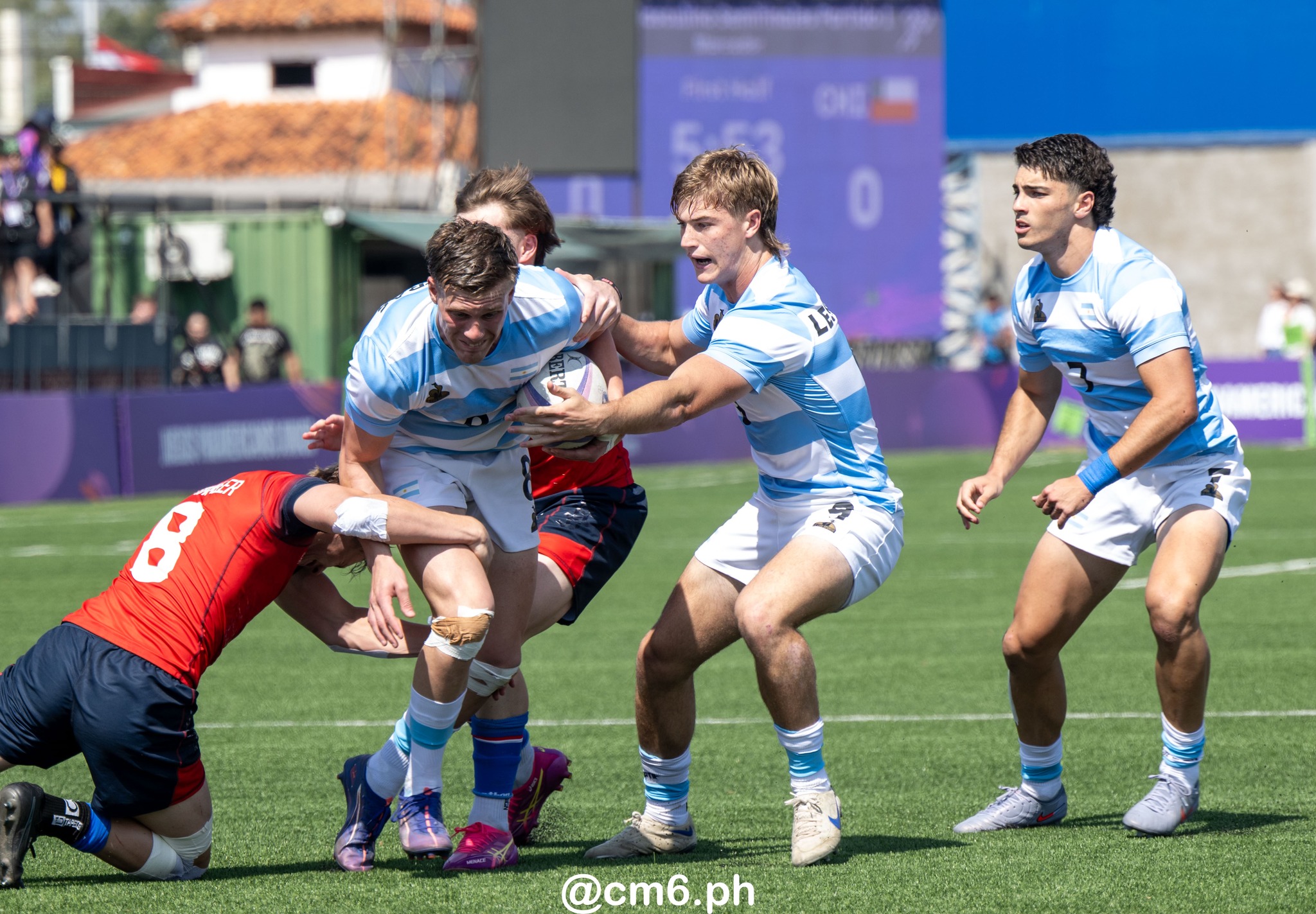  Selección Argentina de Rugby 7 Junior -  - Rugby - Los Pumas 7's - Oro en los Juegos Panamericanos Junior de Asunción (#JP2025PUMI7) Photo by: Christian Mas | Siuxy Sports 2025-08-17
