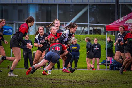 RQ 2025 - LPR2 F - Club de Rugby de Québec (0) vs (39) Saint-Georges Lumberjacks