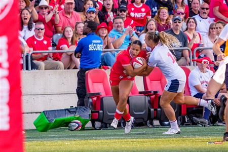 Canada vs USA Rugby F - Aug 1 2025 - Game - 1st half