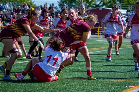 RSEQ 2025 - Rugby F - Concordia U (71) vs (0) McGill - Kelly-Anne Drummond Cup