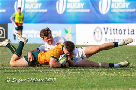 2025 World Rugby U20 Championship - Australia (68) vs (40) England