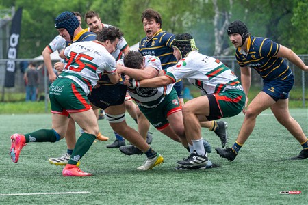 RQ 2025 - Super Ligue M - Rugby Club de Montréal (15) vs (31) Town Mount Royal - 1st half - Reel Juan