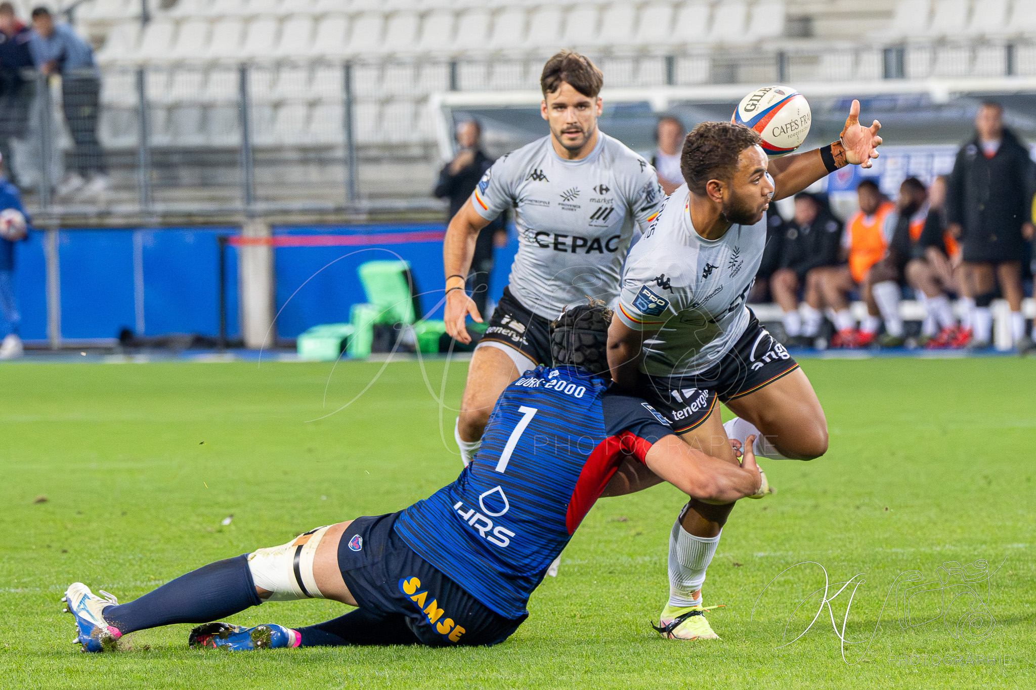  FC Grenoble Rugby - Provence - Rugby - FFR 2025 - PRO D2 - FC Grenoble vs Provence (#FFR25PD2GP10) Photo by: Karine Valentin | Siuxy Sports 2025-10-03