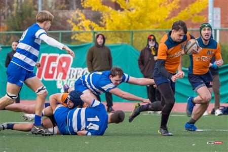 RSEQ 2025 - Demi-finale Rugby M - Cegep André-Laurendeau vs College Dawson