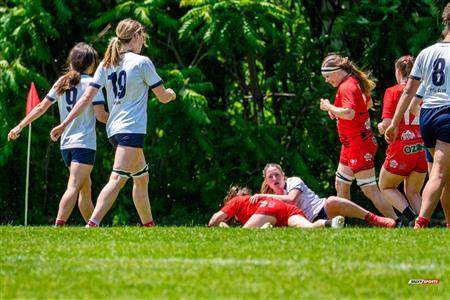 RQ 2025 - Super Ligue Fém - SABRFC (14) vs (43) Club de Rugby de Québec